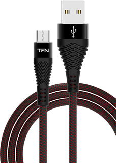 Кабель TFN Micro-USB, FORZA 1m  black (TFN-CFZMICUSB1MBK)