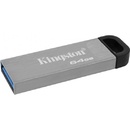 Флеш Диск USB 3.2 64Gb Kingston DataTraveler Kyson DTKN/64GB серебристый/черный