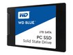 Накопитель SSD SATA 1Tb WD TLC BLUE WDS100T3B0A 2.5