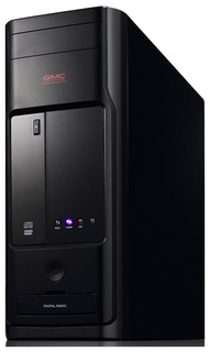 Корпус GMC C-70, Black, Slim (w/o PSU) - SFX PSU form factor, 4xUSB2.0, mATX