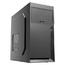 Корпус Foxline FL-702, mATX, 1x5.25EXT, 1x3.5EXT, 2x3.5INT, 2xUSB2.0, HDA, w/o FAN,  w/1.2m EU pwr cord