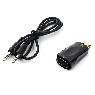 Переходник HDMI - VGA Cablexpert A-HDMI-VGA-02, 19M/15F, Jack3.5 аудиовыход