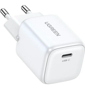 Сетевое з/у UGREEN CD319 (15326) Nexode Mini USB-C 30W PD GaN White