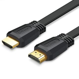 Кабель UGREEN ED015 (70159) HDMI Flat Cable. Длина 2 м. Цвет: черный