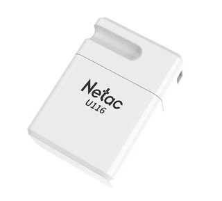 Флеш Диск USB 3.0 128Gb Netac U116 Белый (NT03U116N-128G-30WH)