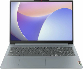 Ноутбук Lenovo IdeaPad 3 Slim 15IRH8 Core i5-13420H/8Gb/SSD 512Gb/Intel UHD Graphics/15.6"/IPS/FHD (1920х1080)/noOS/grey/WiFi/BT/Cam