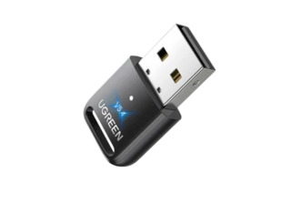 Адаптер UGREEN CM748 (35058) USB-A Bluetooth 5.4 Adpater. Цвет: черный