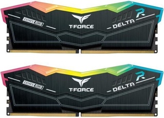 Память DDR5 2x16Gb 7200MHz TEAMGROUP T-Force Delta CL34 (34-42-42-84) 1.4V FF3D532G7200HC34ADC01 Black