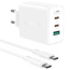 Сетевое з/у ACEFAST A13 PD65W USB-C+USB-C+USB-A 3-port charger set EU Цвет белый