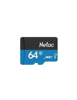 Флеш карта microSDXC 64Gb Netac NT02P500STN-064G-S P500 w/o adapter
