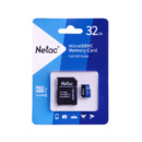 Флеш карта microSDXC 32Gb Netac NT02P500STN-032G-R P500 + adapter