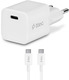 Сетевое з/у TTEC SmartCharger 20W PD Charger c кабелем USB-C 3A White 2SCP01CB