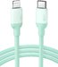 Кабель UGREEN US387 (20308) USB-C to Lightning Silicone Cable. Длина: 1 м. Цвет: зеленый