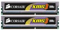 Память DDR3 2048Mb 1333MHz Corsair 2x1GB 9-9-9-24 XMS3 pair with Heat Spreader (TWIN3X2048-1333C9)