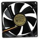 Вентилятор Gembird 120х120х25, втулка, 3pin, провод 30см