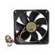 Вентилятор Gembird FANCASE/BALL, 80x80x25, подшипник, 3 pin, провод 30 см