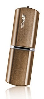 Флеш Диск USB 2.0 16Gb Silicon Power Luxmini 720 бронзовый