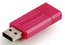 Флеш Диск Verbatim 16Gb PinStripe PINSTRIPE USB2.0 розовый