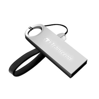 Флеш диск Transcend USB2.0 32Gb TS32GJF520S серебристый