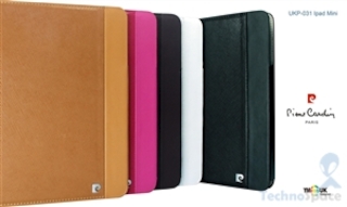 Чехол Pierre Cardin FLIP COVER WITH LM CASE for Ipad Mini, КОЖА ЧЕРНЫЙ (UKP31-black-Ipad Mini)