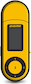 Плеер Flash Digma U1 4Gb orange 1" FM Dic MicroSDHC HedPh WMA \MP3\WMA\WAV\USB direct\rubber case