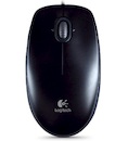 Мышь Logitech B100 Black Wired 800dpi USB