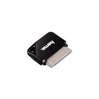 Адаптер Hama H-109240 micro USB - Apple 30 pin для Apple iPhone/iPod черный